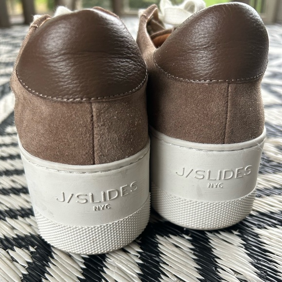 J/Slides Maya Sneaker - Taupe Soho Suede - Picture 5 of 5